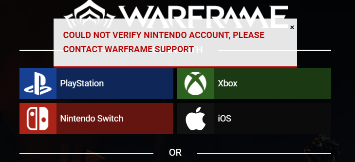 Nintendo account tried signing into warframe site.png