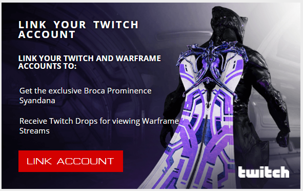 Warframe Twitch Drops List